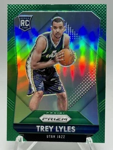 Trey Lyles 2015-16 Prizm #334 Green Parallel RC Rookie Utah Jazz - Picture 1 of 2