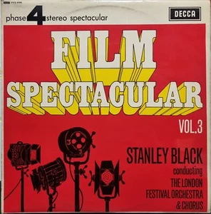 Stanley Black: Film Spectacular Vol 3 - LP Vinyl 33 Rpm Phase 4 Stereo - Imagen 1 de 2