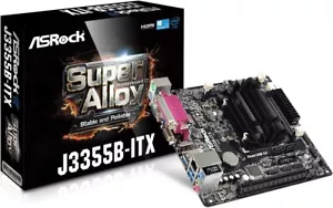 ASROCK J3355M Motherboard + CPU System Board DDR3 HDMI DVI VGA, Micro ATX (#557) - Picture 1 of 14