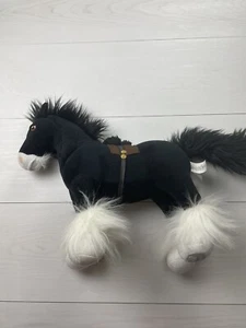 Disney Brave Black Horse Stuff Animal - Picture 1 of 6