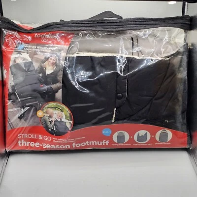 NEW Skip Hop Stroll-and-Go Three-Season Stroller Footmuff, Toddler, GREY - Image 1 of 4