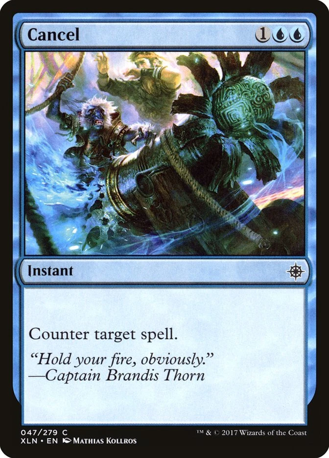 MTG Magic the Gathering Cancel (47/317) Ixalan LP - Image 1 of 1