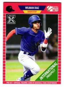 Juego Willman Diaz Leaf Pro 2021 rojo novato - Los Angeles Dodgers - Imagen 1 de 2