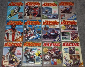 12 Motorcycle Racing Magazines 1981 - Picture 1 of 1