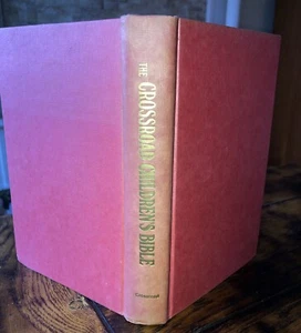 Crossroad Children's Bible - Hardcover By Knowles, Andrew  1981 Red  - Foto 1 di 11