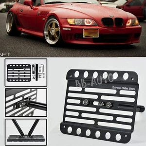 For 96-02 BMW E36 Z3M Z3 M-Sport Front Tow Hook License Plate Relocator Bracket - Bild 1 von 1