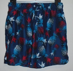Bañador George Azul Multicolor Piña Elástico Cintura Cordón Para Hombre M - Imagen 1 de 6