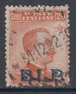 ITALY - BLP Buste Lettere Postali Sassone n.15  used  cv 1150$ - Image 1 of 2