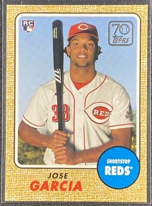 2021 Topps Series 2 JOSE GARCIA 70 Years of Topps Rookie Card 70YT-18 - Reds RC - Picture 1 of 2