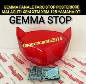 FANALINO GEMMA FANALE FARO STOP POSTERIORE MALAGUTI XSM XTM X3M 125 YAMAHA DT - Foto 1 di 1