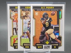 2023 Score Rookie #321 360 371 A.T. PERRY/BRYAN BRESEE/KENDRE MILLER RADIOCONTROL - Imagen 1 de 4