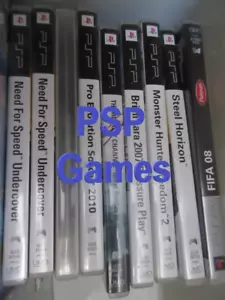 Playstation PSP Games Very Good Condition Tested Working Multi Listing - Picture 1 of 136