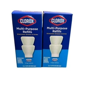 Clorox Multi-Purpose Spray Concentrate Refills Crisp Lemon 2 Pack Set of 2 - Picture 1 of 5