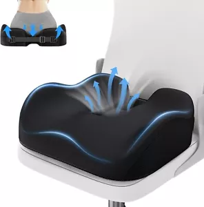 Memory Foam Seat Cushion Butt Support Pillow Coccyx Cushion For Office Chair - Picture 1 of 7