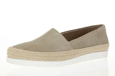 Mujer 247849 Donald J Pliner Taupe Gamuza Mocasines Zapatos Planos Talla 8.5 M Foto 1 de 4