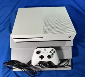 Microsoft Xbox One S #1681, 1-TB, 8GB Console w Controller/Cords + C of Duty - Picture 1 of 12