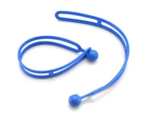 BluBird Schnellbindung verstellbarer Gurt, 15" strapazierfähiges Gummiseil, 2er-Pack, blau - Bild 1 von 5
