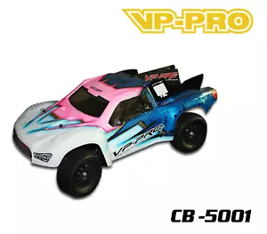 VP-Pro CB-5001 Short Course Truck Body Clear 1/10 RC Car Racing Slash Tekno SC6 - Picture 1 of 4