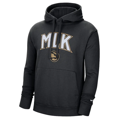 Atlanta Hawks Nike City Edition Essential Logo Pullover Hoodie Men's 2021 NBA Cover