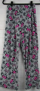 Pantalones de pijama grises de Minnie Mouse para niñas Disney talla S - Imagen 1 de 3