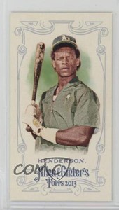 2013 Topps Allen & Ginter's Minis Rickey Henderson #330 HOF