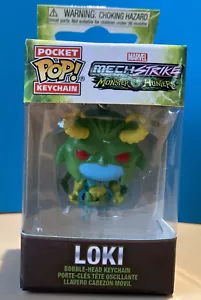 Funko Pocket Pop! Marvel Monster Hunters LOKI Keychain New In Box - Picture 1 of 4