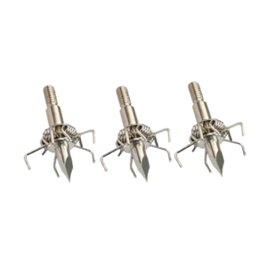12PCS Broadheads 5 Short Claws Sharp Tips 100gr Point Archer Hunting Small Game - Picture 1 of 6