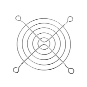 Silvery Metal Fan Grill Wire Finger Protector Guard PC for DC Fan Grill 70mm Dia - Picture 1 of 8
