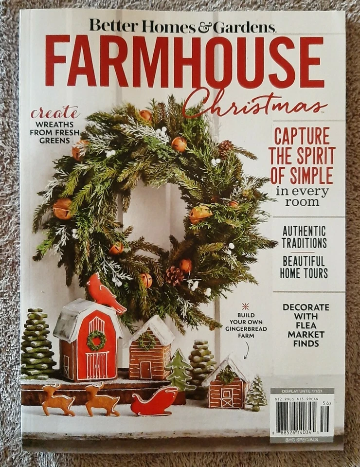 Better Homes & Gardens Farmhouse Christmas Magazine  Spirit of Simple  - Image 1 of 1
