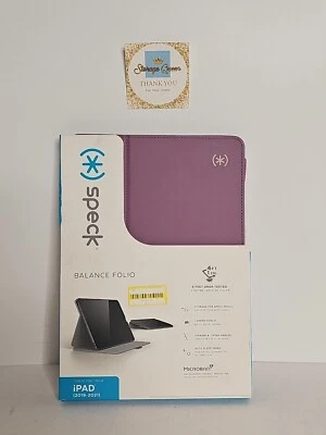 Speck Balance Folio Case For Apple iPad 2019-2021  Purple Plumberry 10.2" - Image 1 of 3