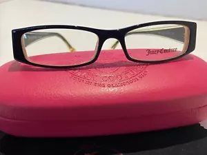 Juicy Couture Kids Childrens "Sonia" Eyeglasses Black Yellow OJRX 135 New - Picture 1 of 15