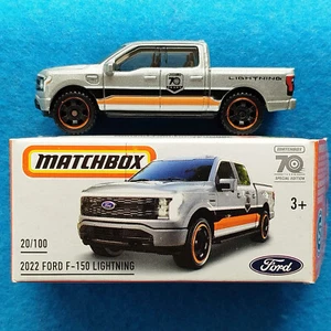 FORD F-150 LIGHTNING MATCHBOX SUPERFAST #HLC83 1/64° 2023 MB83 NEUF SOUS BOITE - Foto 1 di 6