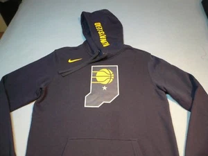 Nike Indiana Pacers City Edition Club MEDIUM BRAND NEW NBA Hoodie "Always Lead" - Picture 1 of 12