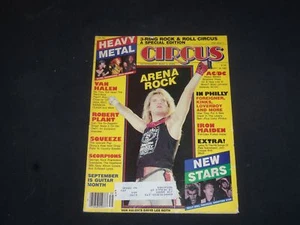 1982 SEPTEMBER 30 CIRCUS MAGAZINE - DAVID LEE ROTH COVER - PHOTOS - SP 7621 - Picture 1 of 2