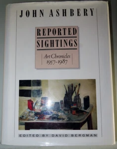 John Ashbery Reported Sightings Art Chonicals 1957-1987 HC Schutzumschlag - Bild 1 von 1