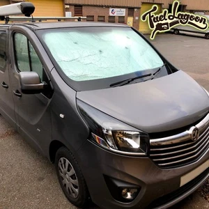 Juego de 3 furgonetas cámper con persiana térmica ajuste Vauxhall Vivaro Renault Trafic 2015 + - Imagen 1 de 6