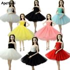 8pcs/lot Fashion Doll Clothes Short Ballet Tutu Dress For 11.5" Doll Outfits