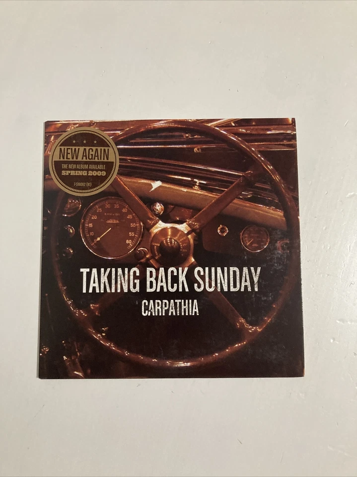 Taking Back Sunday Carpathia 7” Vinyl Record Single Rare - Image 1 of 4