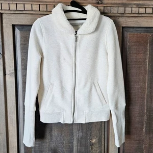 Anthropologie Saturday Sunday Zipper Jacket Sherpa Collar | Size XS - Bild 1 von 7