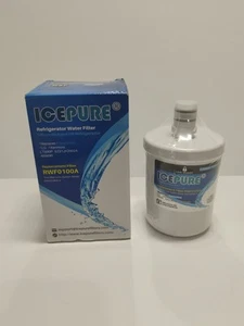 Icepure Kühlschrank Wasserfilter LG/Kenmore #RWF0100A Neu Versiegelt Hält 6 Monate - Bild 1 von 11