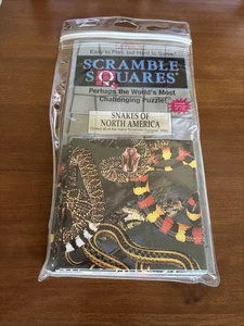 Snakes of North America B. Dazzle Scramble Squares 9 Piece Puzzle - Picture 1 of 2