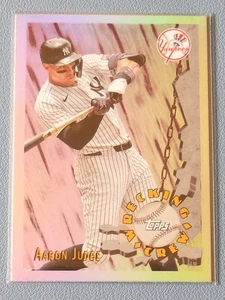2024 Topps Archives #96WC-1 Aaron Judge 1996 Wrecking Crew tarjeta insertada Yankees - Imagen 1 de 2