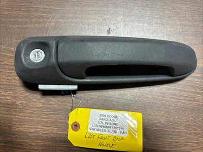 Внешняя дверная ручка передняя левая для 2002-08 Dodge Ram 1500 2005-10 Dakota R86 - Изображение 1 из 4