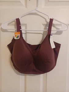Warner's Easy Does It Stretch Wireless Lightly Lined Comfort Bra 2XL - Picture 1 of 8