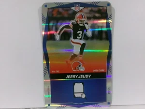 2025 Uno Elite CORE EDITION FOIL BLUE #092 JERRY JEUDY - Foto 1 di 2