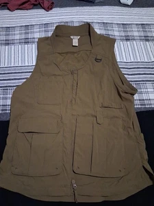 Duluth Trading Mens L Work Vest Hunting Fishing Tactical Utility Vented - Picture 1 of 15
