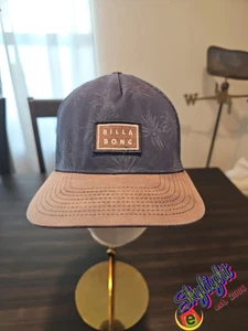 Billabong Mesh Logo Skate Baseball Cap Hat Snapback Blue Beach Trucker - Picture 1 of 12