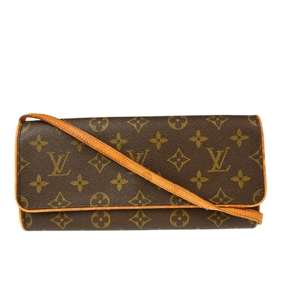LOUIS VUITTON POCHETTE TWIN GM CROSSBODY BAG MONOGRAM M51852 FL0012 XX37100 - Image 1 of 4