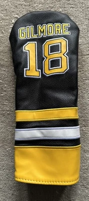 Happy Gilmore 18 Golf Driver Head Cover - Black/Gold - New - Image 1 of 4