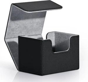 Caja de mazo de cartas ZLCA para cartas coleccionables, caja de mazo de comandante MTG tiene capacidad para 120+ S individual - Imagen 1 de 12